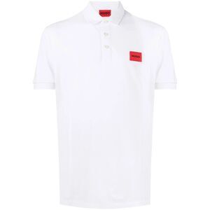 Hugo White Polo Shirts Men